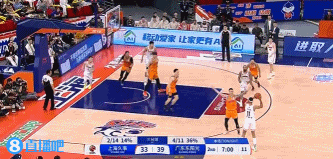 金年会火力压制！吉伦沃特内外开花&胡明轩三分也有 广东获得两位数领先